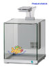 A220W weiß Glas-Aquarium Komplett-Set 9 l LED-Beleuchtung und Filter ATMAN